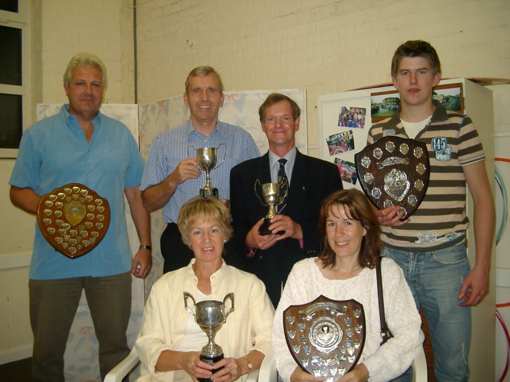 2004-2005 Season Rushden and District Badminton League Champions.