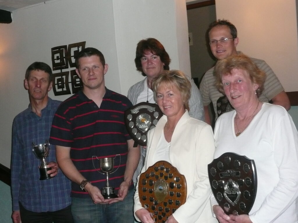 2007-2008 Season Rushden and District Badminton League Champions.